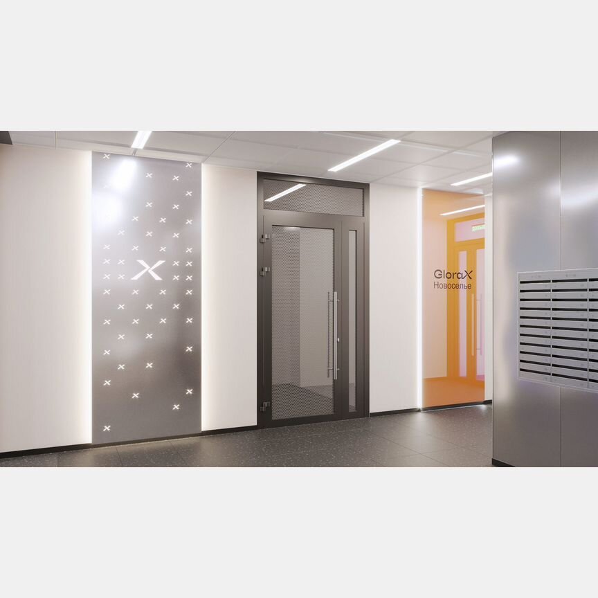2-к. квартира, 46,4 м², 6/9 эт.