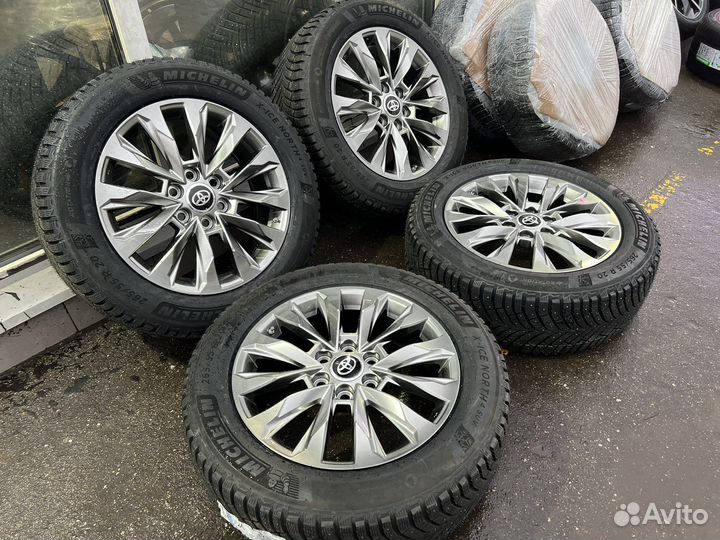 Колеса зимние r20 toyota LC300 +Michelin