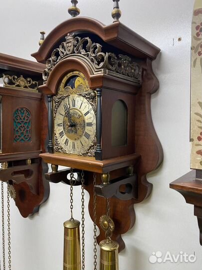 Часы настенные механические голландские