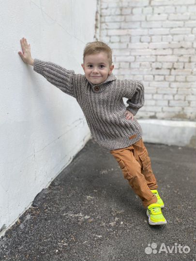 Свитер вязаный детский 166-122