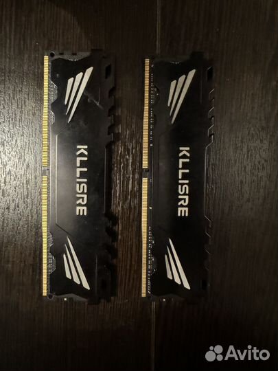 Оперативная память ddr4 16gb(2х8) Kllisre