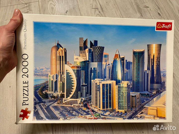 Пазлы 3 коробки. 2000, 1000