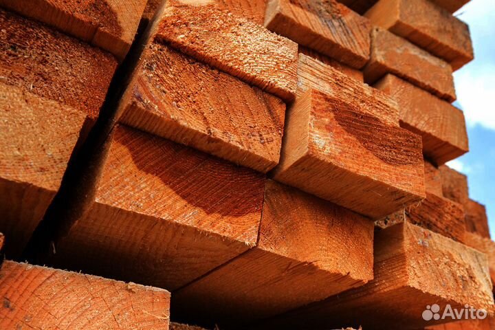 Брус из сосны для качественного строительства