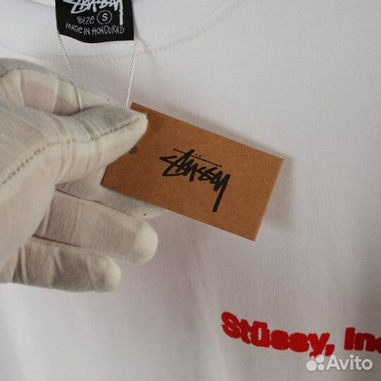 Футболка Stussy Wiki Tee белая