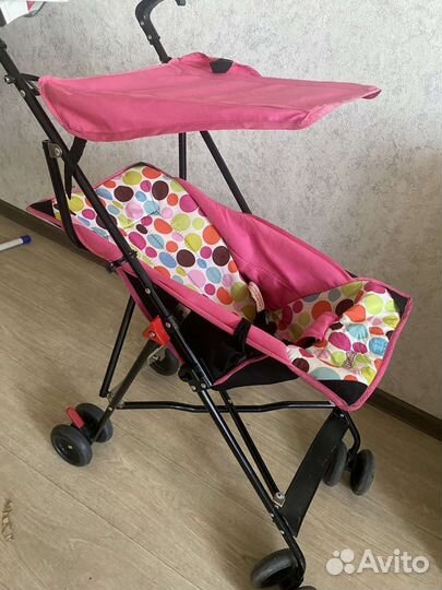 Прогулочная коляска трость бу