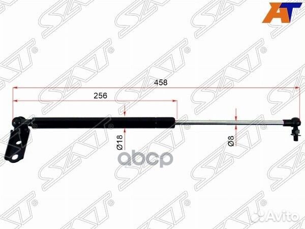Амортизатор капота toyota harrier RX300 97-03 LH