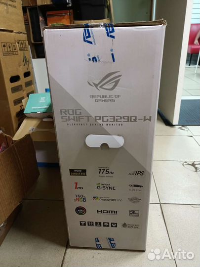 Монитор asus ROG swift PG329Q-W