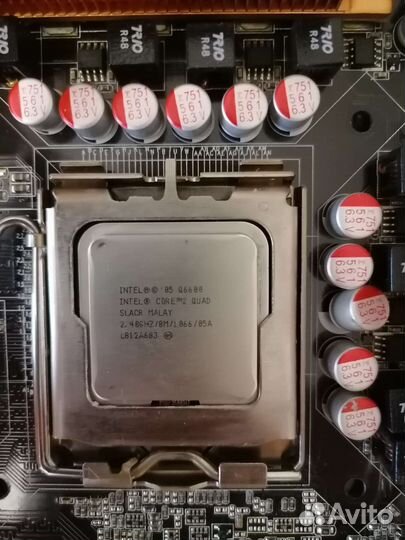 Материнская плата p5k3 deluxe с процессором q6600
