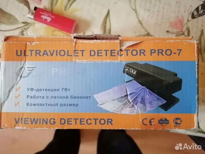 Детектор для проверки банкнот