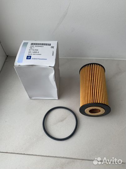 Фильтр масляный opel astra zafira corsa mokka