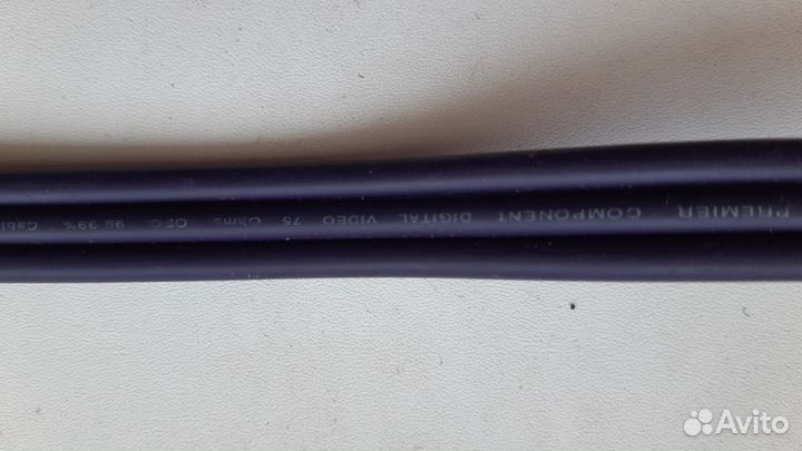 Кабель компонентный, тюльпаны, новый