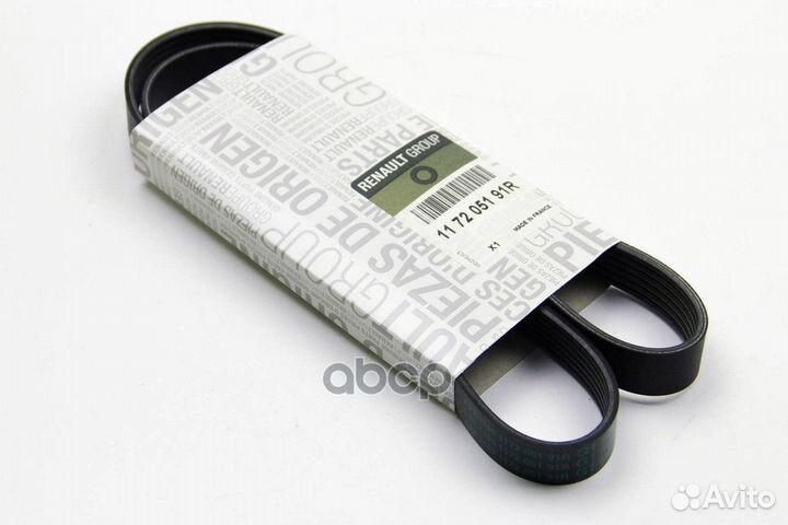 Ремень поликлиновый 6PK1203 117205191R renault