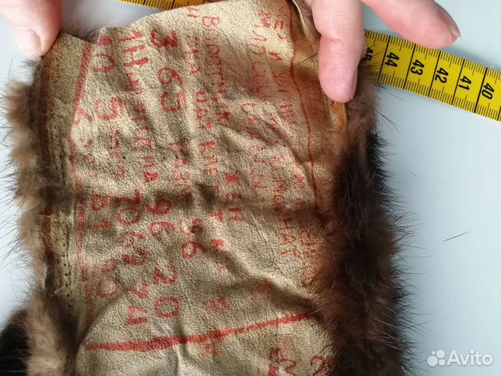 Воротники СССР 2 шт. норка и 1 шт. каракуль