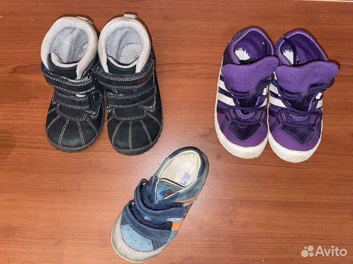 Кроссовки ботинки 23 и 26 р Adidas Minimen Kapika