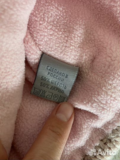 Комплект шапка и снуд женский