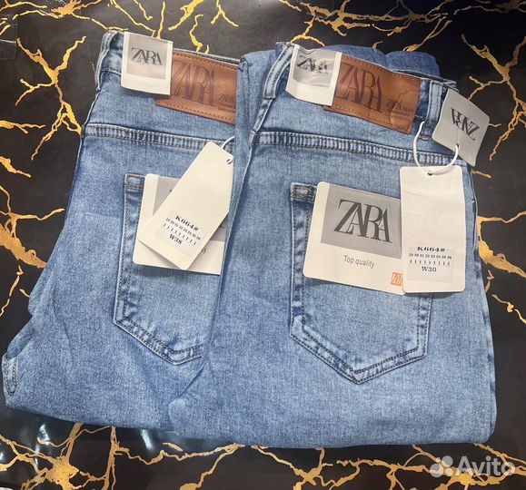 Джинсы zara мужские