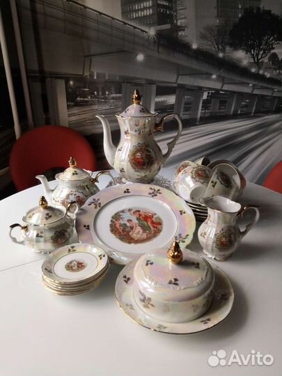 Чайно кофейный сервиз 