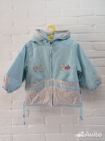 Демисезонная куртка на девочку, размер 116