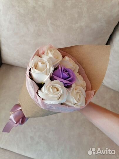 Мыльные розы букеты