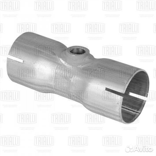 Вставка трубы глуш под хомут, с гайкой под Л З алю