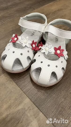 Сандалии новые натуральная кожа размер 31-32