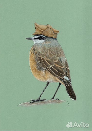 Рисунок пастелью 