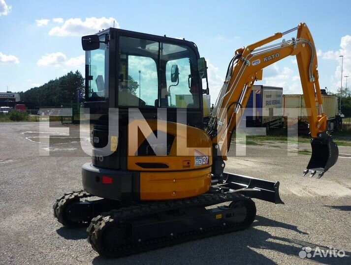Мини-экскаватор Kato HD37V5, 2023