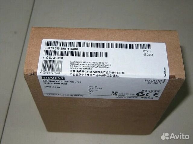 Панель оператора Siemens 6AV7675-0KS00-0AA0