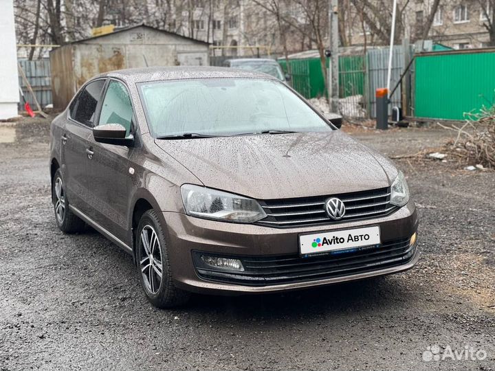 Volkswagen Polo 1.6 AT, 2017, 127 794 км