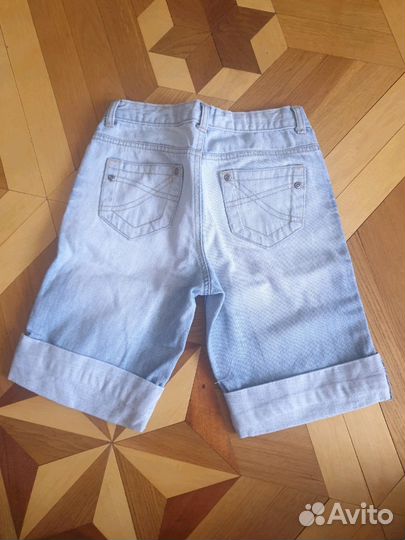Шорты джинсовые для девочки 10-12 лет
