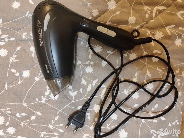 Фен для волос дорожный складной Скарлетт Scarlet