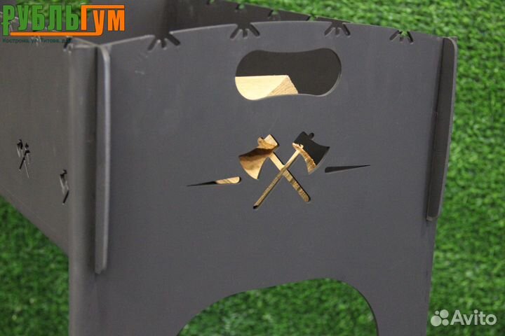 Мангал XL сборный из 5 частей