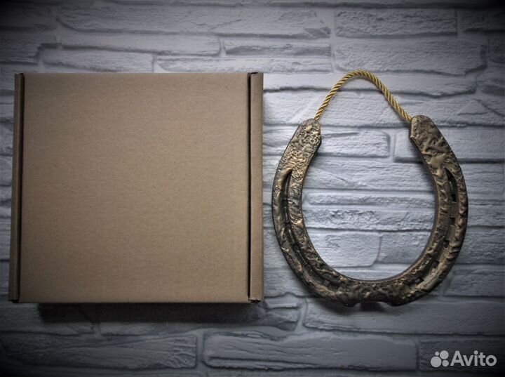 Подкова брутальная огромная от тяжеловоза оберег