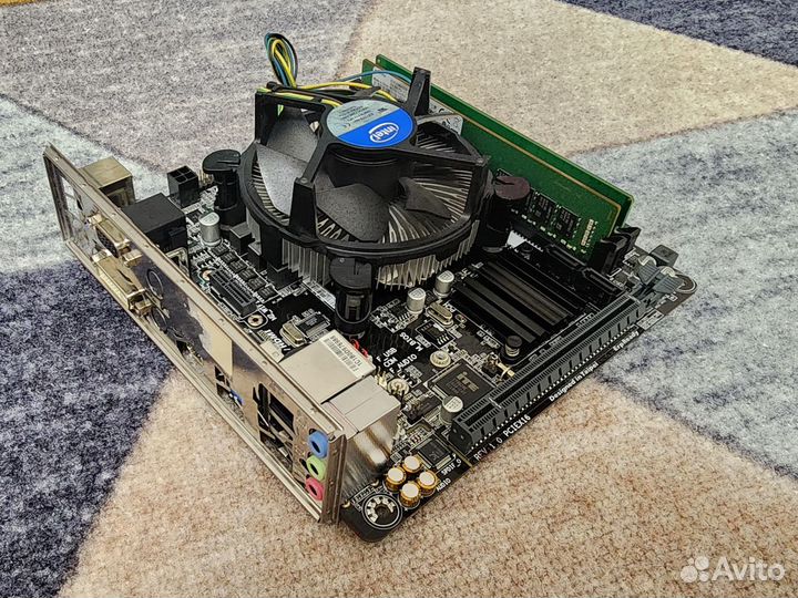 Материнская плата с процессором i5 + 16Gb