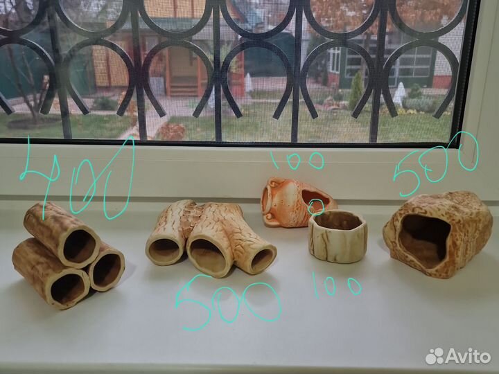 Декорации в аквариум