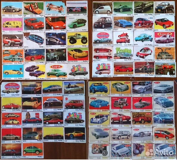 Вкладыши Turbo 414 шт. + вкладыш с заводским деф-м