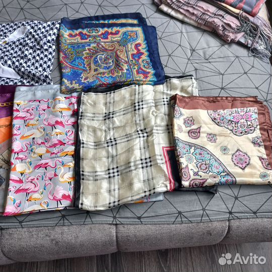 Шарфы платки палантины