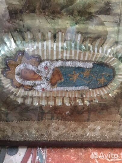 Старинная икона Успение Пресвятой Богородицы