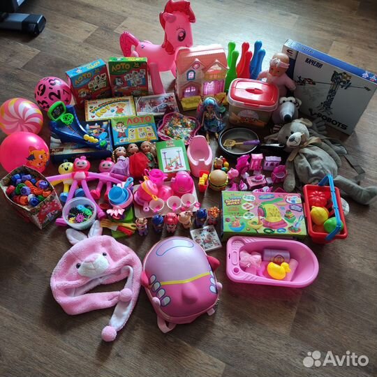 Игрушки, пазлы