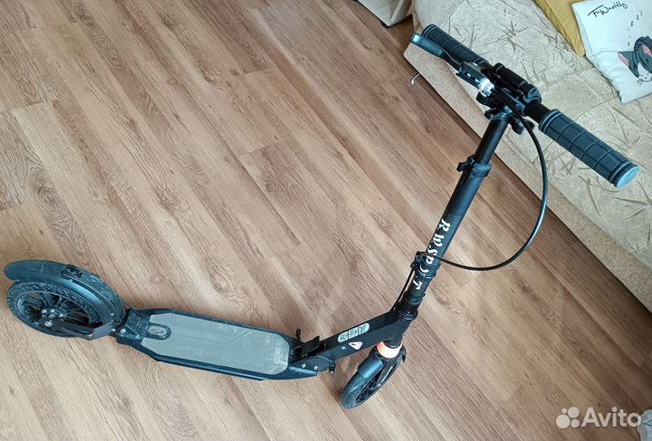 Самокат городской двухколесный с дисковым тормозом