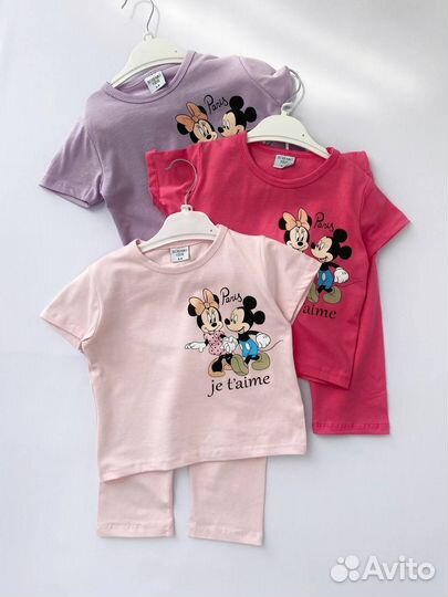 Костюм для девочки с капри 