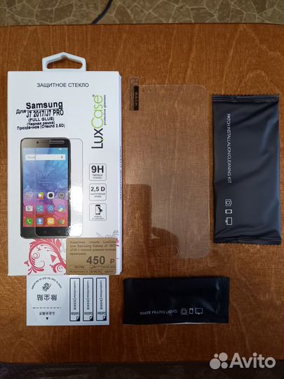 Стёкла для смартфона Samsung Galaxy J7 2017