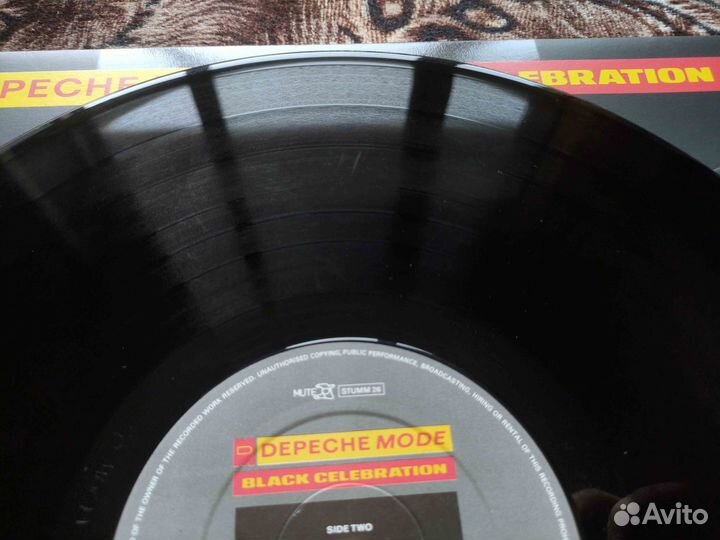 Depeche Mode Black Celebration оригинал UK 1986 #3