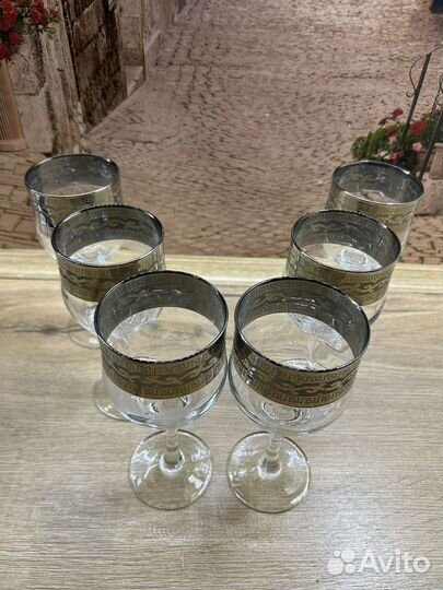 Бокалы хрусталь