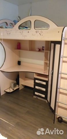 Детская стенка с кроватью