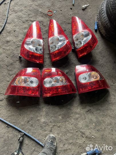 Задние фонари priora приора