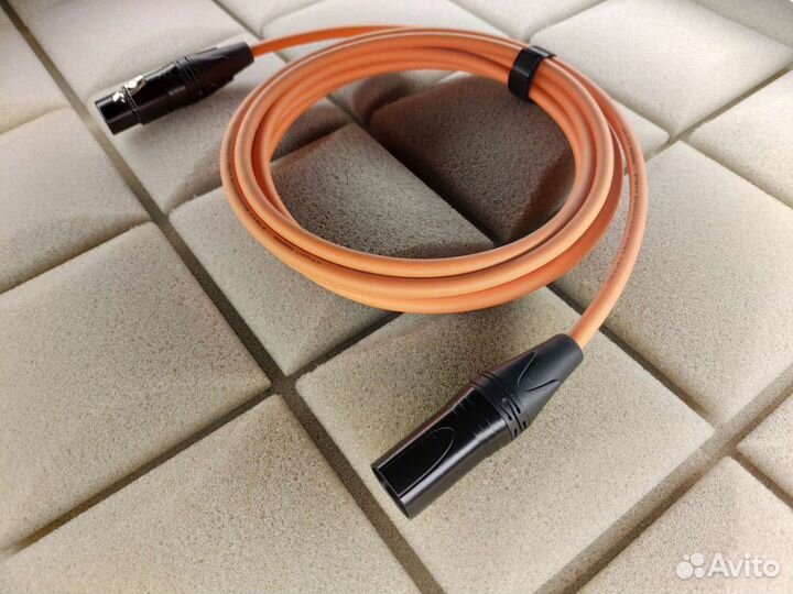 Xlr штекер - Xlr гнездо mogami 2534