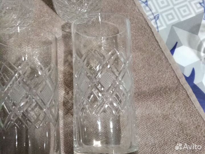 Хрустальные стаканы