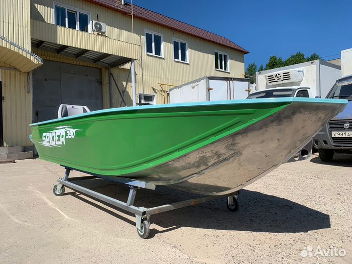 Алюминиевая лодка spider 390Р