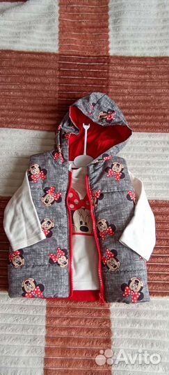 Жилетка.Одежда демисезонная, 4 предмета